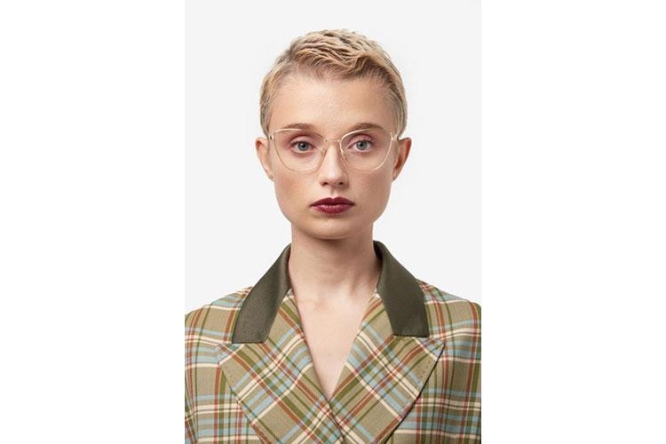 Okuliare Etro ETRO0023 000 Cat Eye Zlaté