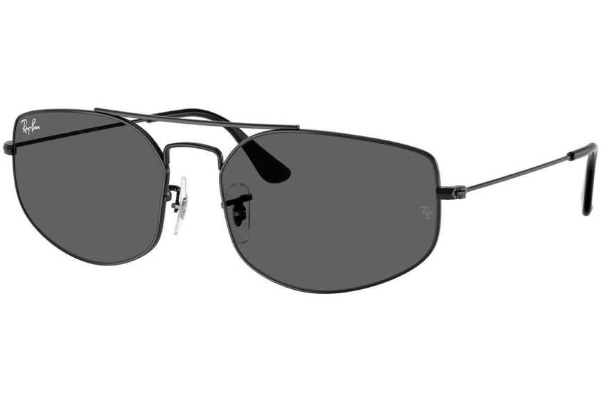 Slnečné okuliare Ray-Ban RB3845 002/B1 Obdĺžníkové Čierne