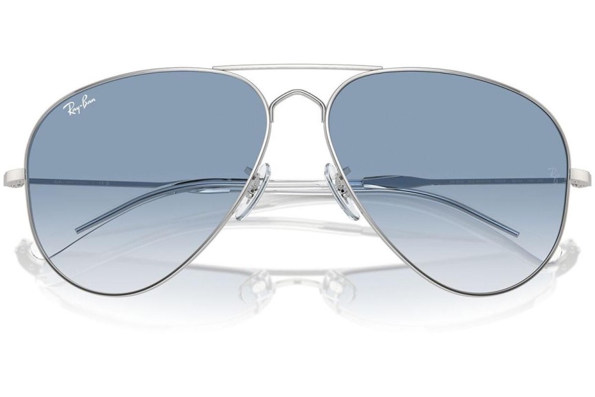 Slnečné okuliare Ray-Ban RB3825 003/3F Pilot Strieborné