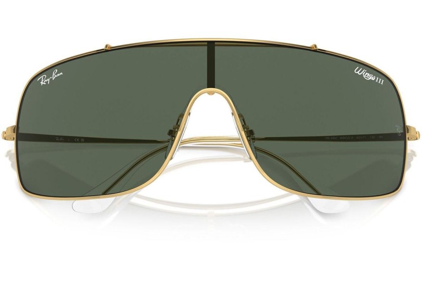 Slnečné okuliare Ray-Ban RB3897 001/71 Squared Zlaté