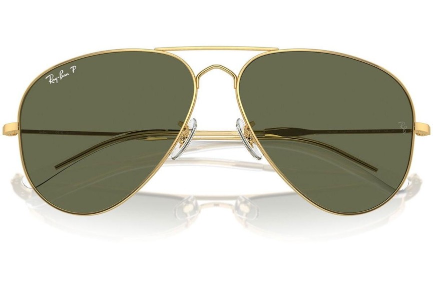 Slnečné okuliare Ray-Ban RB3825 001/58 Polarized Pilot Zlaté