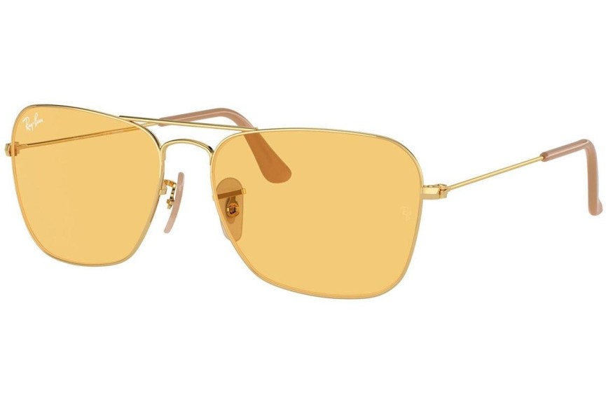 Slnečné okuliare Ray-Ban Caravan RB3136 001/4A Pilot Zlaté