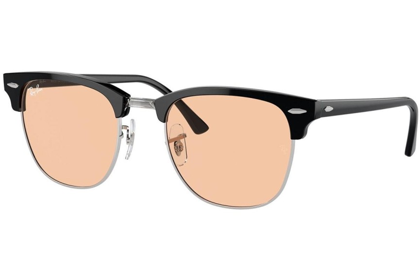 Slnečné okuliare Ray-Ban Clubmaster RB3016 13544B Browline Strieborné