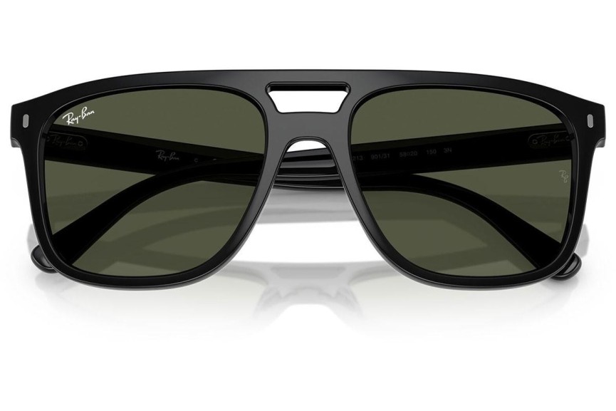 Slnečné okuliare Ray-Ban RB2213 901/31 Squared Čierne