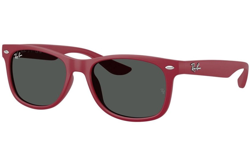 Slnečné okuliare Ray-Ban Junior New Wayfarer Junior RJ9052S 717887 Squared Červené