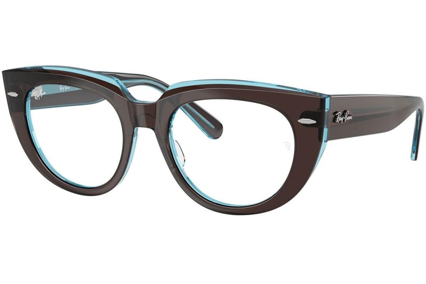 Okuliare Ray-Ban RX5586 8366 Squared Hnedé