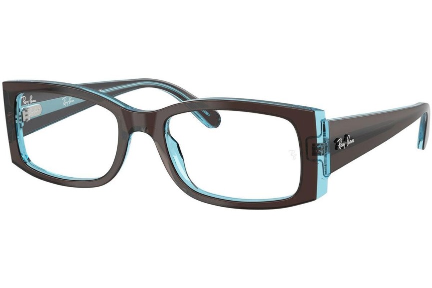 Okuliare Ray-Ban RX5434 8366 Squared Hnedé