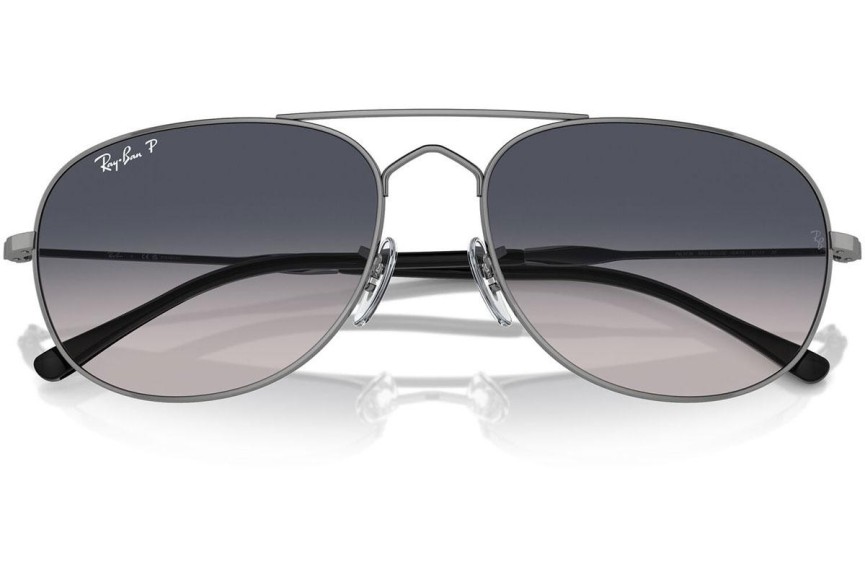 Slnečné okuliare Ray-Ban RB3735 004/78 Polarized Pilot Sivé