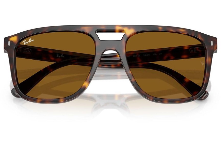 Slnečné okuliare Ray-Ban RB2213 902/33 Squared Havana