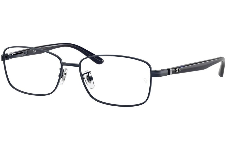 Okuliare Ray-Ban RX6527D 3076 Squared Modré