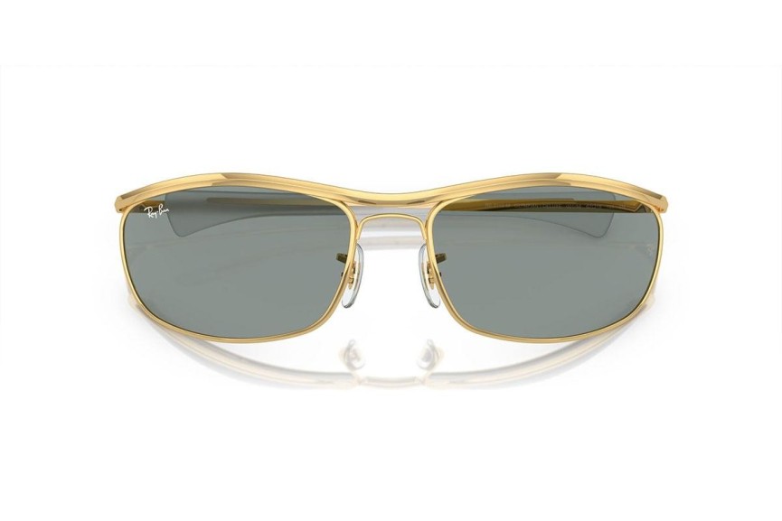 Slnečné okuliare Ray-Ban Olympian I Deluxe RB3119M 001/56 Obdĺžníkové Zlaté