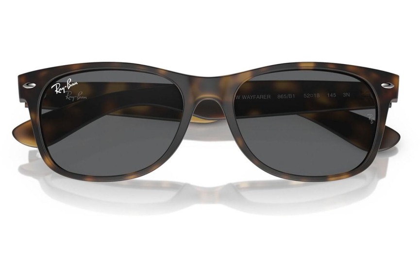 Slnečné okuliare Ray-Ban New Wayfarer RB2132 865/B1 Squared Havana