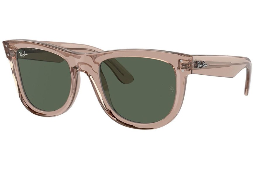 Slnečné okuliare Ray-Ban Wayfarer Reverse RBR0502S 6727VR Squared Hnedé