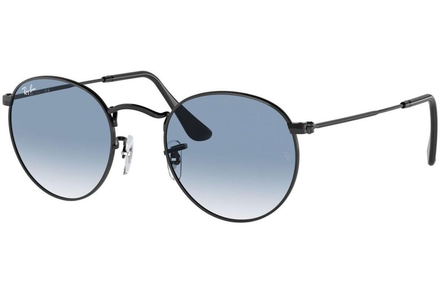 Slnečné okuliare Ray-Ban Round Metal RB3447 002/3F Okrúhle Čierne