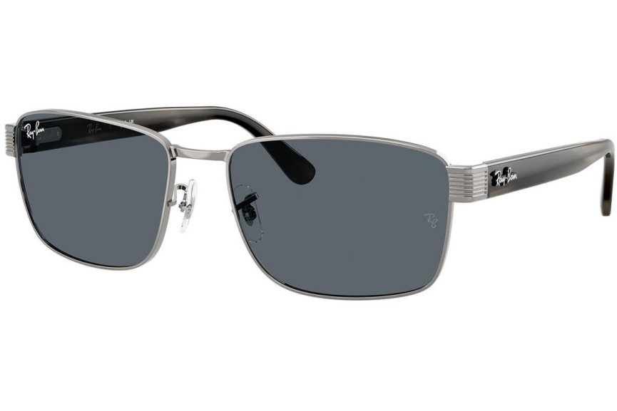 Slnečné okuliare Ray-Ban RB3750 004/R5 Squared Sivé