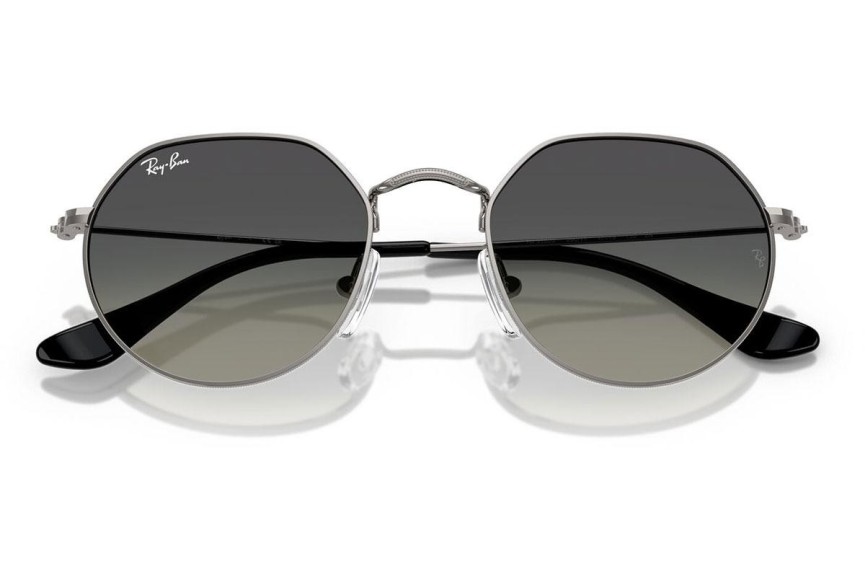 Slnečné okuliare Ray-Ban Junior Junior Jack RJ9565S 200/11 Okrúhle Sivé