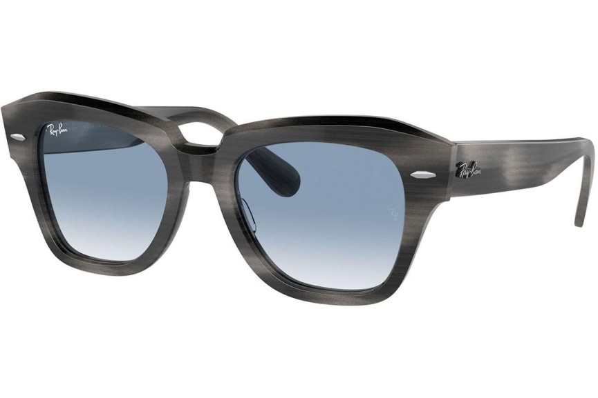 Slnečné okuliare Ray-Ban State Street RB2186 14043F Squared Sivé