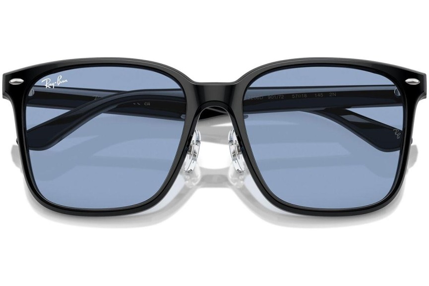 Slnečné okuliare Ray-Ban RB2206D 901/72 Squared Čierne