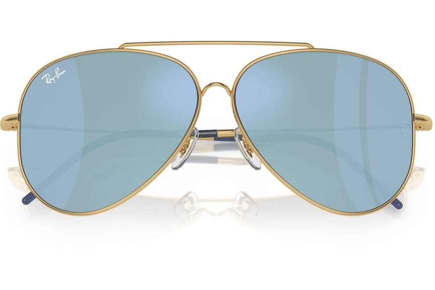 Slnečné okuliare Ray-Ban Aviator Reverse RBR0101S 001/GA Pilot Zlaté