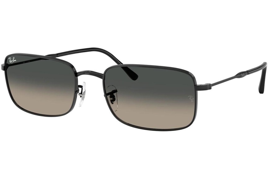 Slnečné okuliare Ray-Ban RB3746 002/71 Obdĺžníkové Čierne