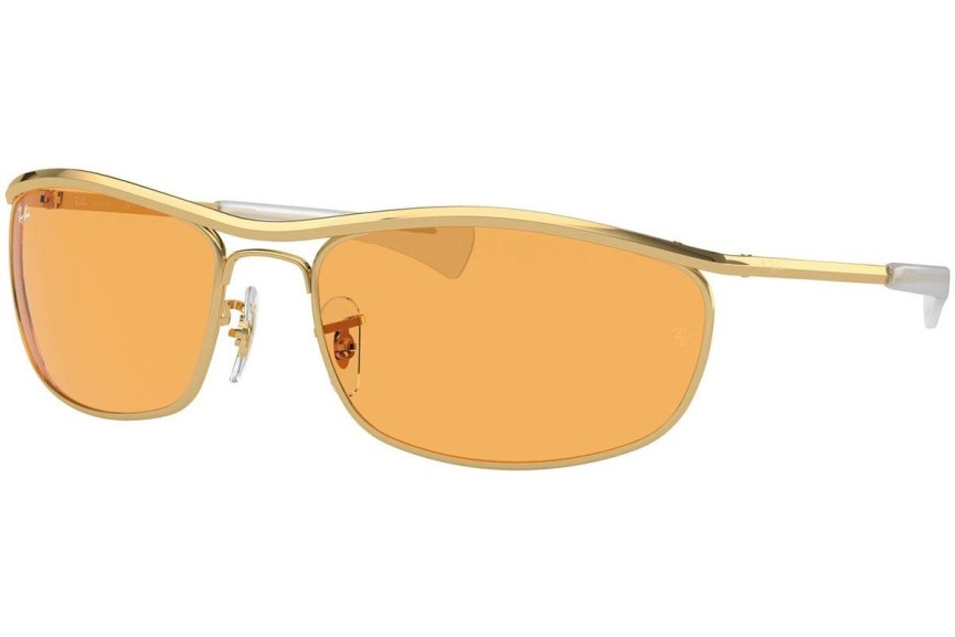 Slnečné okuliare Ray-Ban Olympian I Deluxe RB3119M 001/13 Obdĺžníkové Zlaté