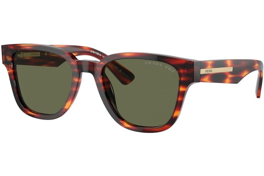 Slnečné okuliare Prada PRA04SF 13O03R Polarized Squared Havana