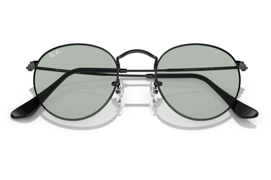 Slnečné okuliare Ray-Ban Round Metal RB3447 002/R5 Okrúhle Čierne