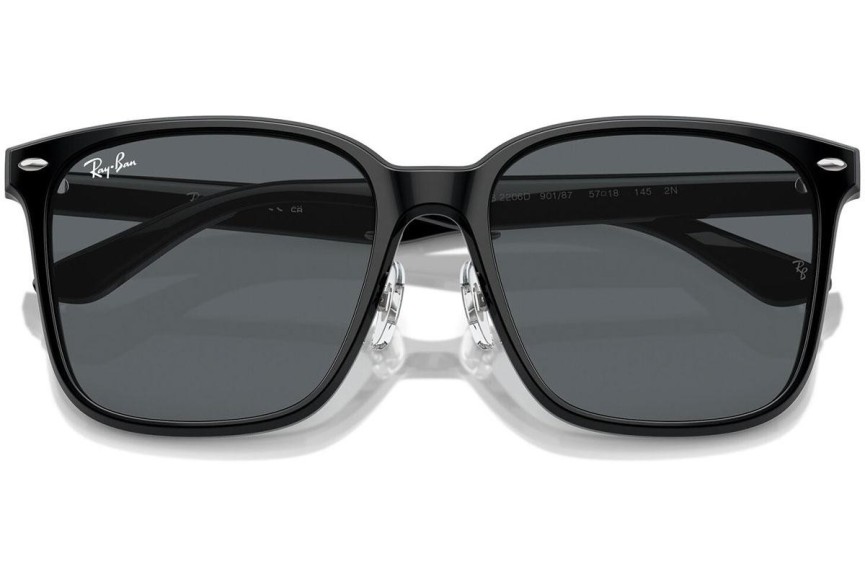 Slnečné okuliare Ray-Ban RB2206D 901/87 Squared Čierne