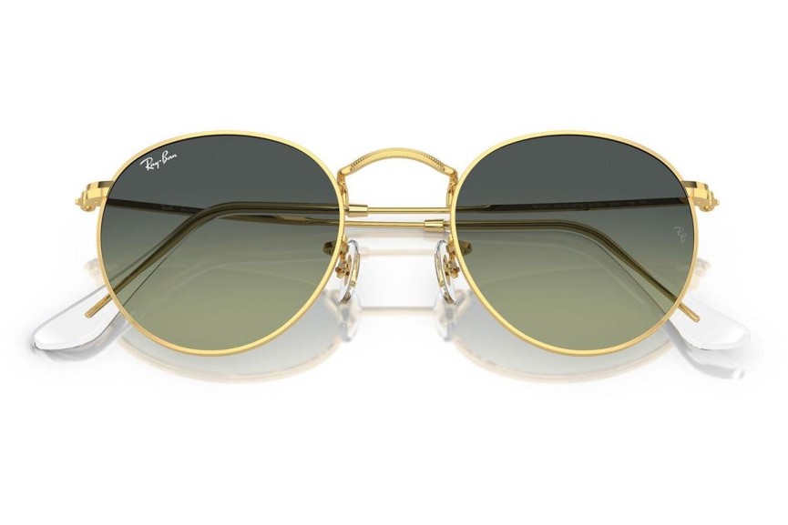 Slnečné okuliare Ray-Ban Round Metal RB3447 001/BH Okrúhle Zlaté