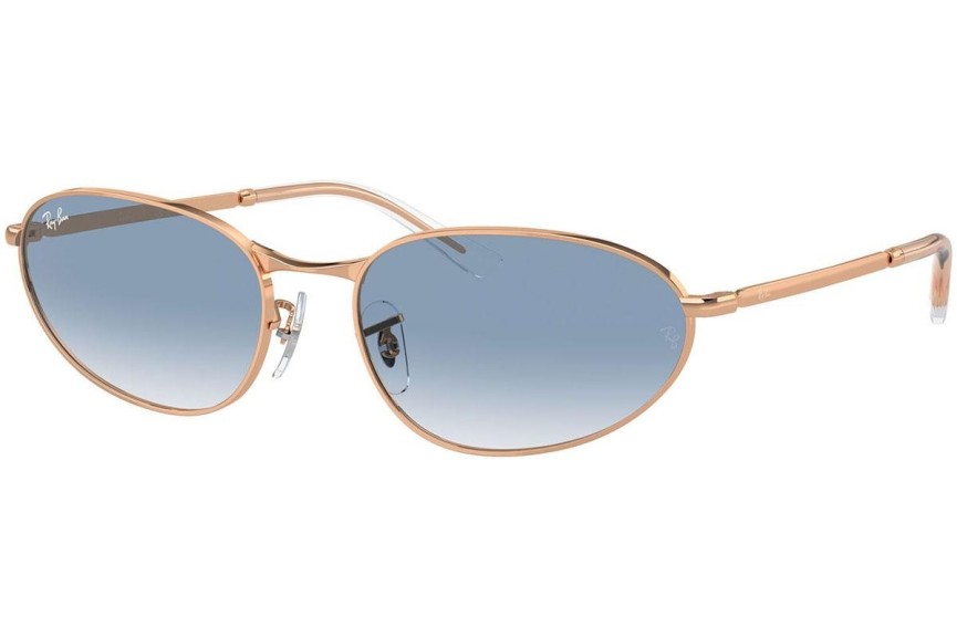 Slnečné okuliare Ray-Ban RB3734 92023F Oválne Zlaté