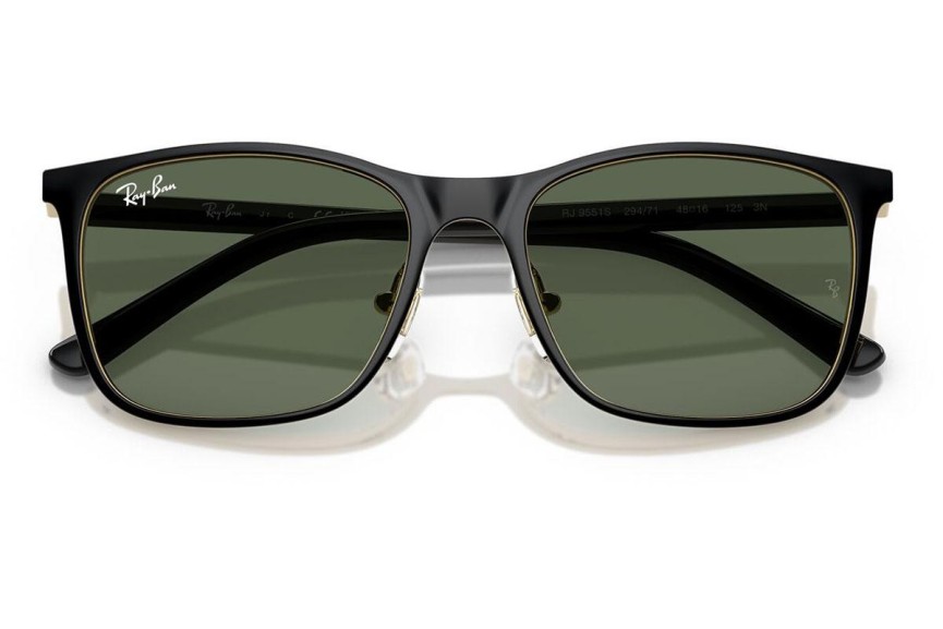 Slnečné okuliare Ray-Ban Junior RJ9551S 294/71 Squared Čierne