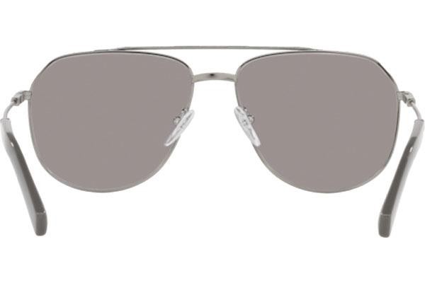 Slnečné okuliare Prada PR59WS 08S06M Polarized Pilot Strieborné