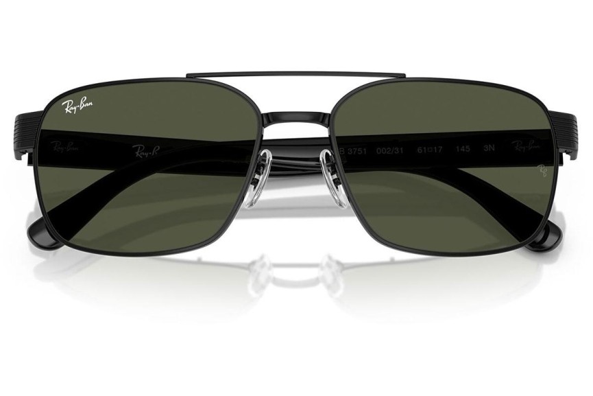 Slnečné okuliare Ray-Ban RB3751 002/31 Squared Čierne