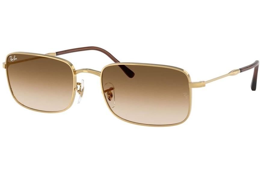 Slnečné okuliare Ray-Ban RB3746 001/51 Obdĺžníkové Zlaté