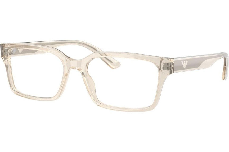 Okuliare Emporio Armani EA3244 6179 Squared Priehľadné