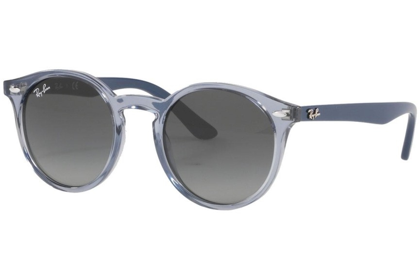 Slnečné okuliare Ray-Ban Junior RJ9064S 705011 Okrúhle Modré