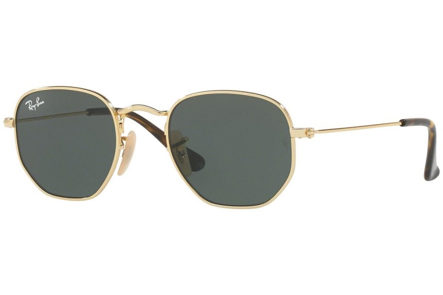 Slnečné okuliare Ray-Ban Junior Hexagonal Junior RJ9541SN 223/71 Squared Zlaté