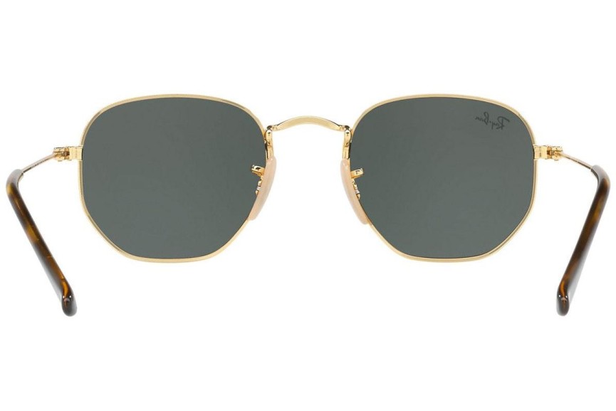 Slnečné okuliare Ray-Ban Junior Hexagonal Junior RJ9541SN 223/71 Squared Zlaté