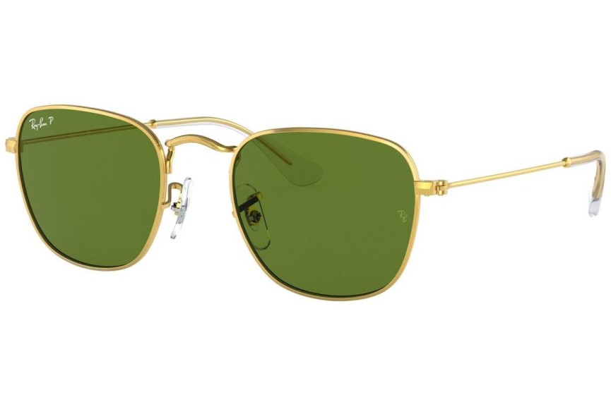 Slnečné okuliare Ray-Ban Junior Junior Frank RJ9557S 286/2P Polarized Squared Zlaté