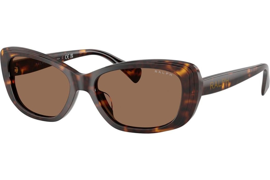 Slnečné okuliare Ralph by Ralph Lauren RA5322U 500313 Cat Eye Havana