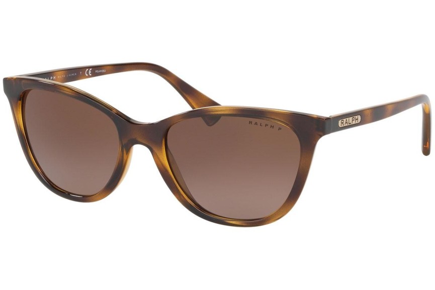 Slnečné okuliare Ralph by Ralph Lauren RA5259 5003T5 Polarized Cat Eye Havana