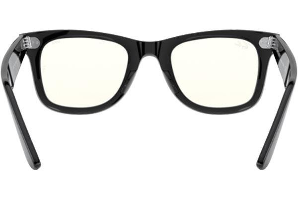 Slnečné okuliare Ray-Ban Wayfarer Everglasses RB2140 901/5F blue-light [non-prescription] Squared Čierne