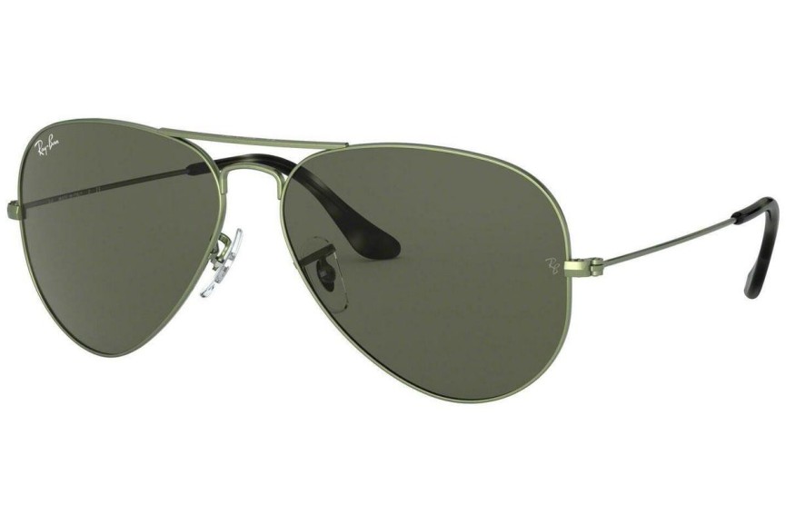 Slnečné okuliare Ray-Ban Aviator RB3025 919131 Pilot Zelené