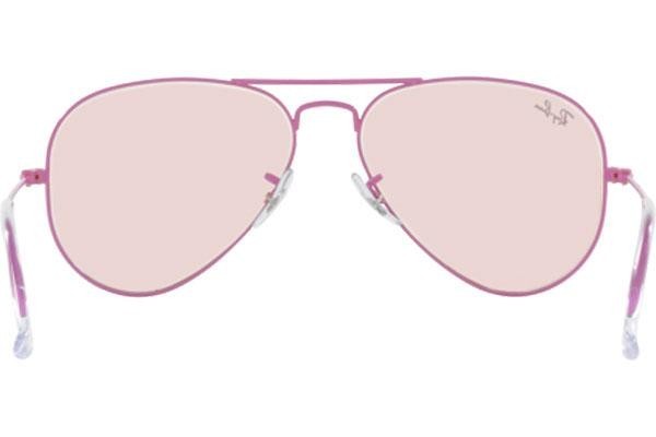 Slnečné okuliare Ray-Ban Aviator RB3025 9224T5 Pilot Fialové