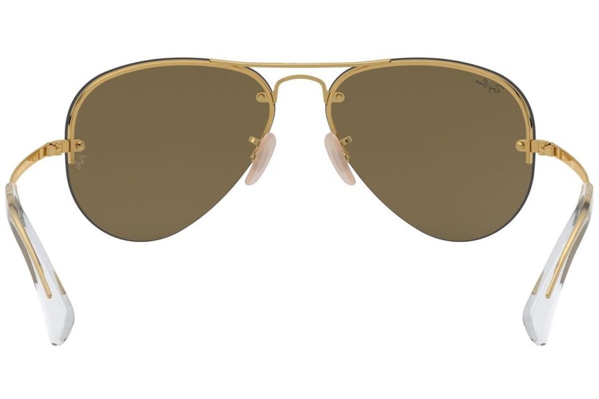 Slnečné okuliare Ray-Ban RB3449 001/2Y Pilot Zlaté