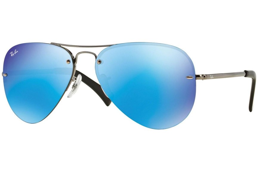 Slnečné okuliare Ray-Ban RB3449 004/55 Pilot Sivé