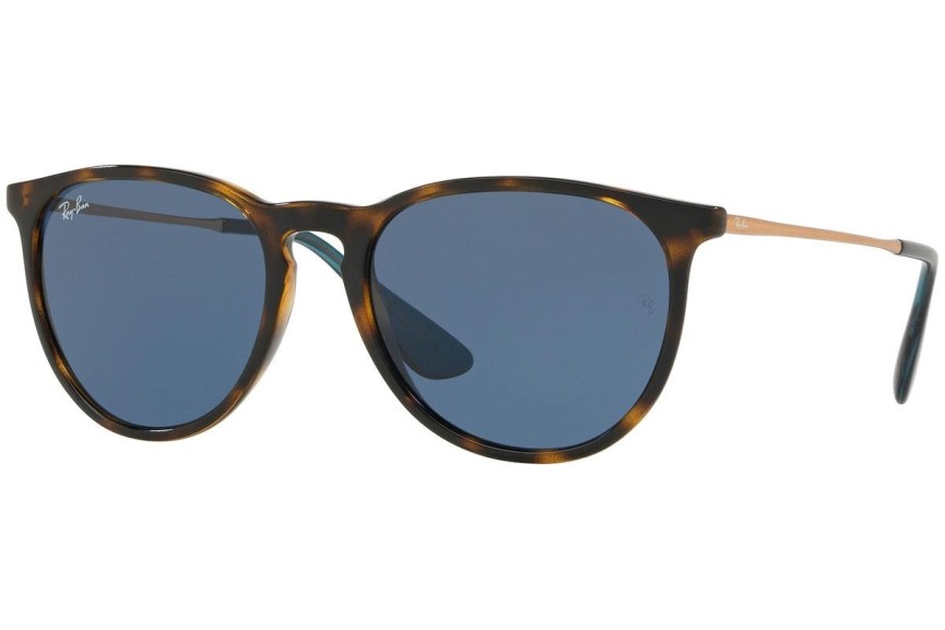 Slnečné okuliare Ray-Ban Erika Color Mix RB4171 639080 Okrúhle Havana