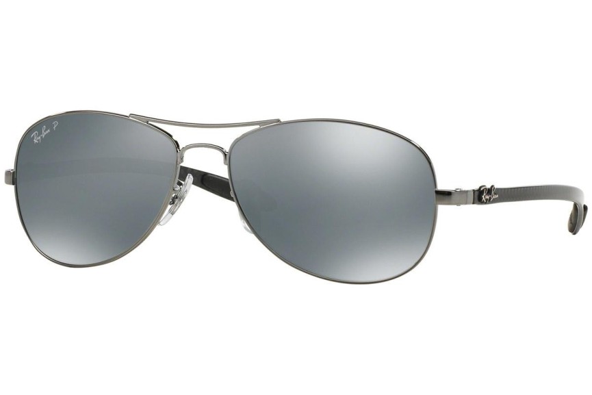 Slnečné okuliare Ray-Ban RB8301 004/K6 Polarized Pilot Sivé