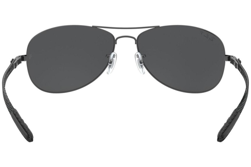 Slnečné okuliare Ray-Ban RB8301 004/K6 Polarized Pilot Sivé