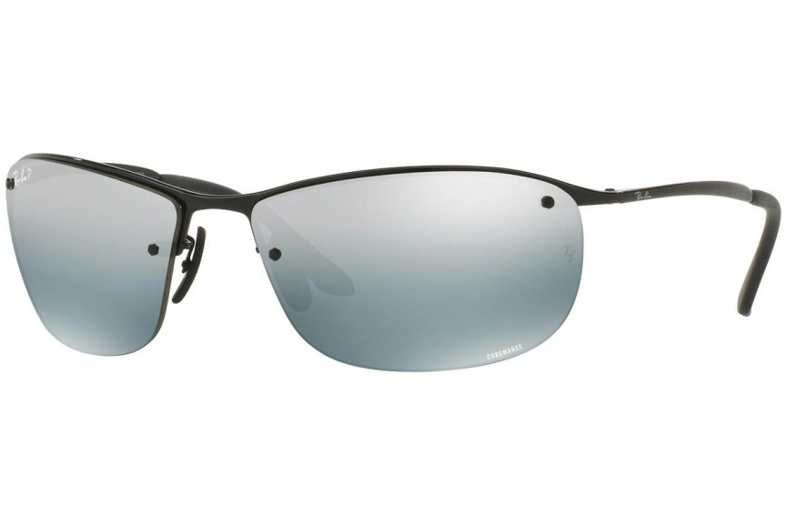 Slnečné okuliare Ray-Ban Chromance Collection RB3542 002/5L Polarized Obdĺžníkové Čierne